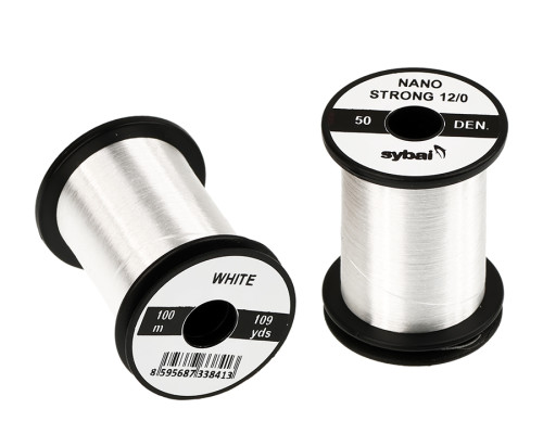 Nano Strong Thread, 50 Den.  12/0, White